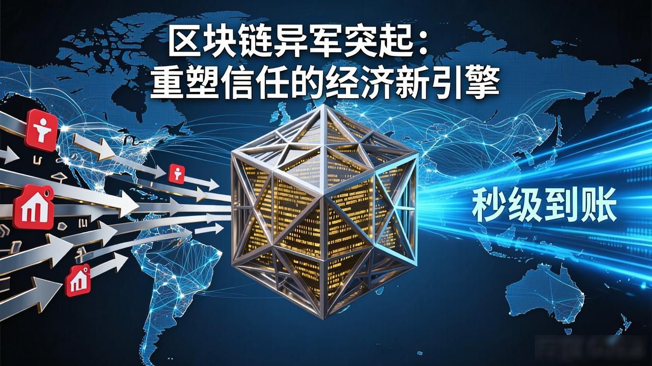 区块链异军突起：重塑信任的经济新引擎