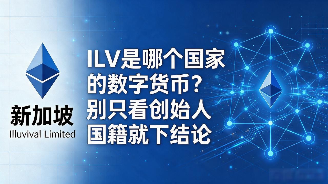 ILV是哪个国家的数字货币？别只看创始人国籍就下结论