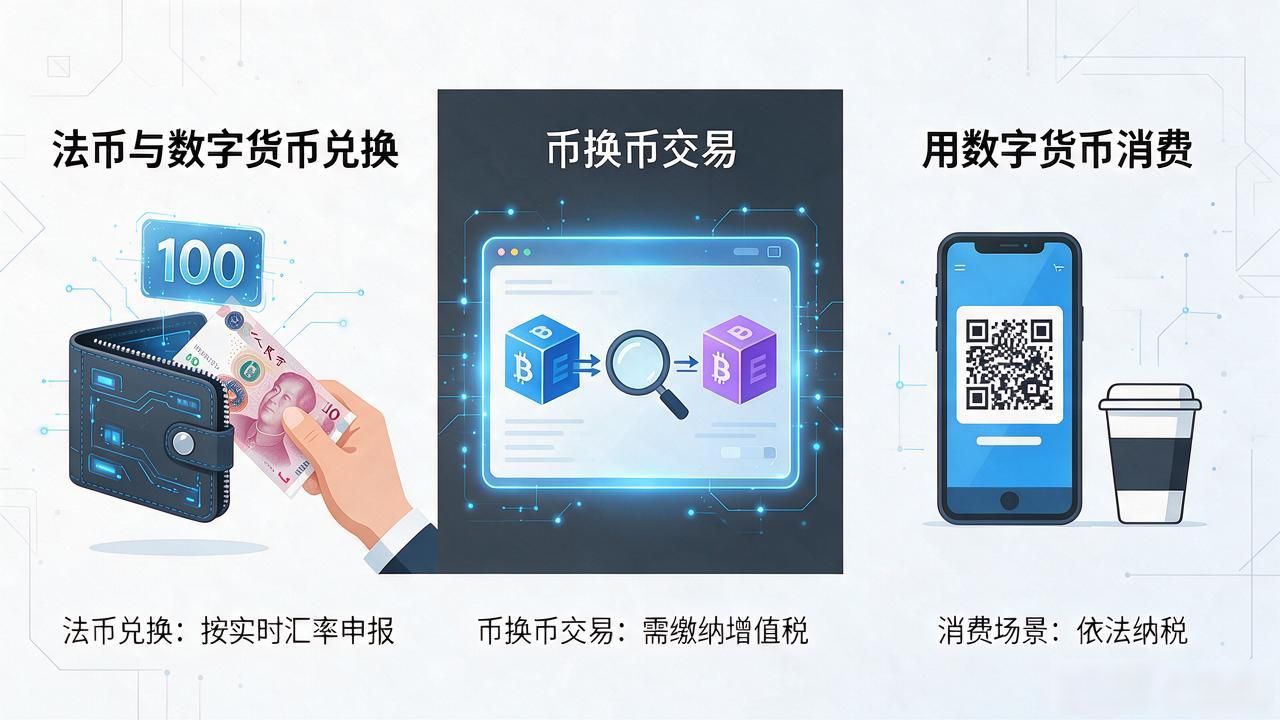 手里的数字货币怎么交税？持仓、转账、消费别搞混了