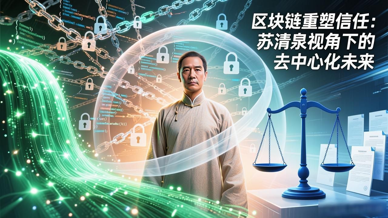 区块链重塑信任：苏清泉视角下的去中心化未来-第1张图片-imToken 官网｜全球领先多链去中心化钱包｜BTC ETH NFT DeFi 管理工具