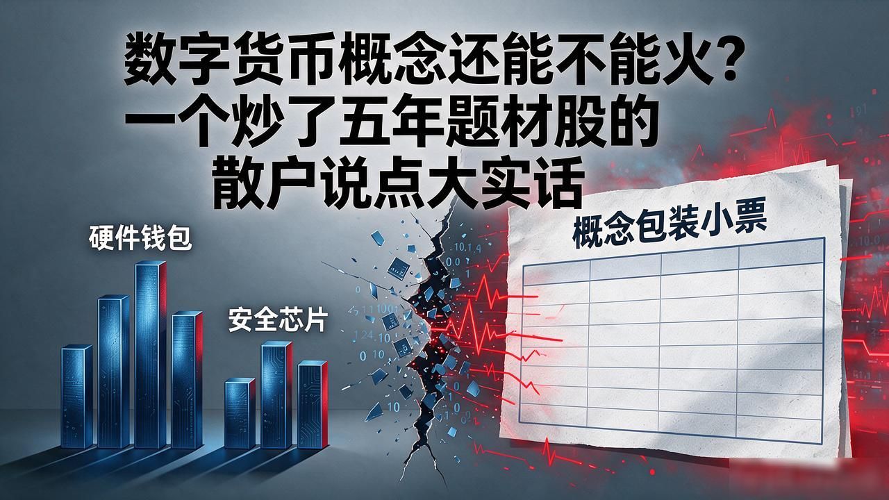 数字货币概念还能不能火？一个炒了五年题材股的散户说点大实话