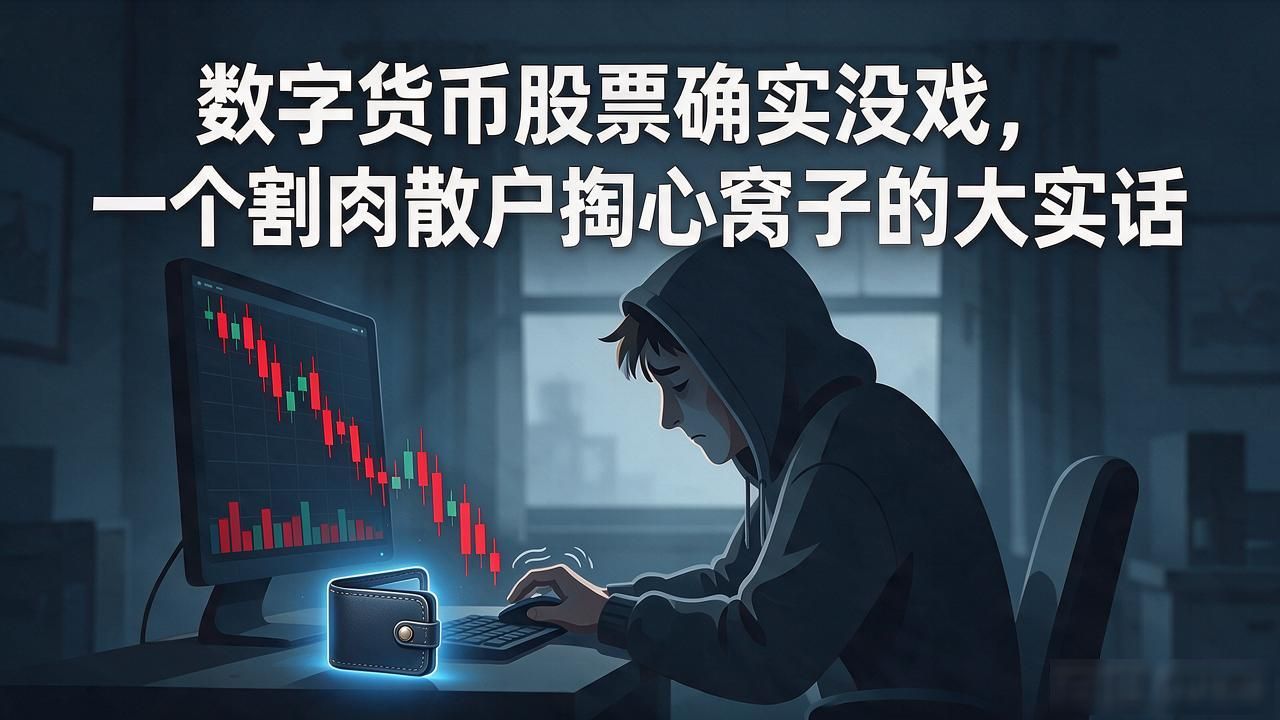 数字货币股票确实没戏,一个割肉散户掏心窝子的大实话-第1张图片-imToken 官网|全球领先多链去中心化钱包|BTC ETH NFT DeFi 管理工具 数字货币股票确实没戏,一个割肉散户掏心窝子的大实话-第1张图片-imToken 官网|全球领先多链去中心化钱包|BTC ETH NFT DeFi 管理工具