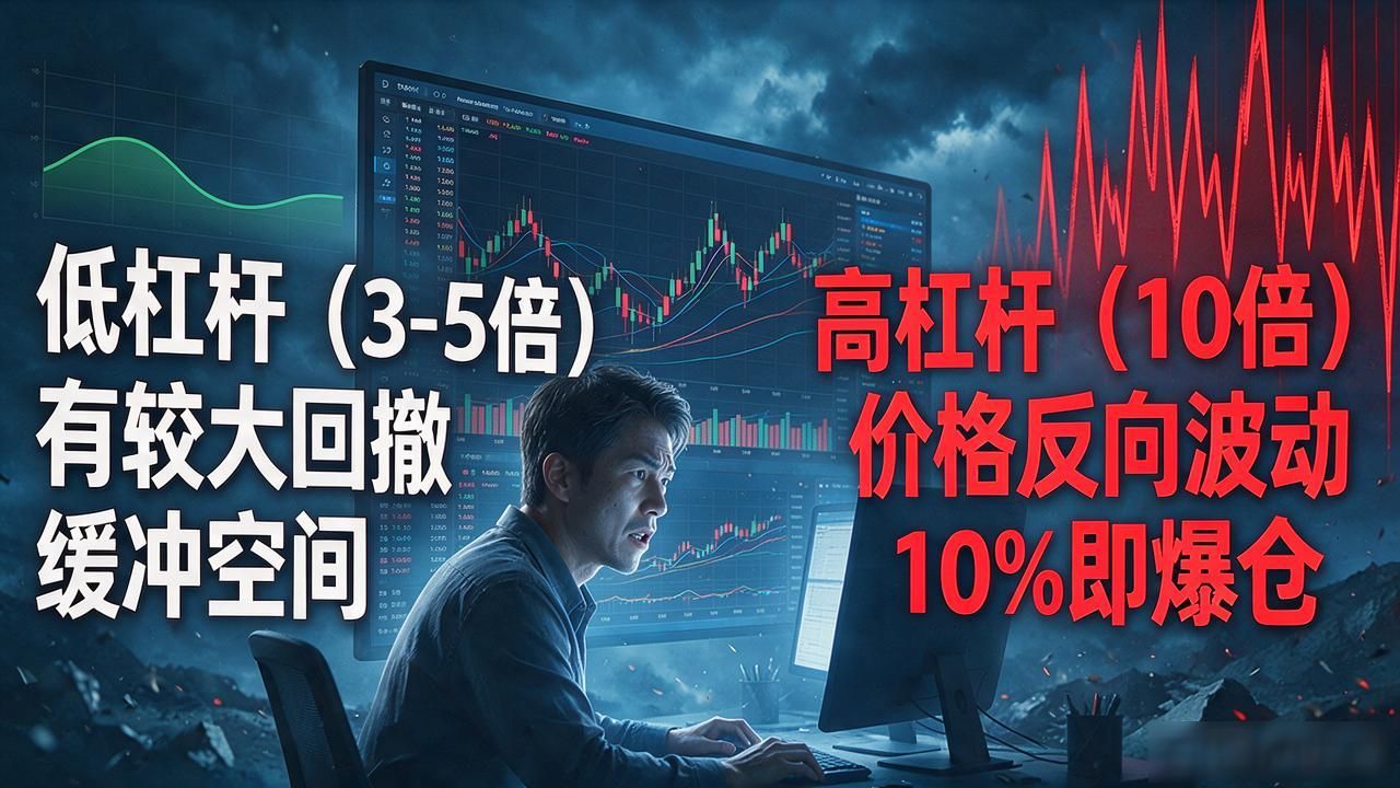 数字货币一般多少杠杆？合约交易新手开几倍才安全不爆仓