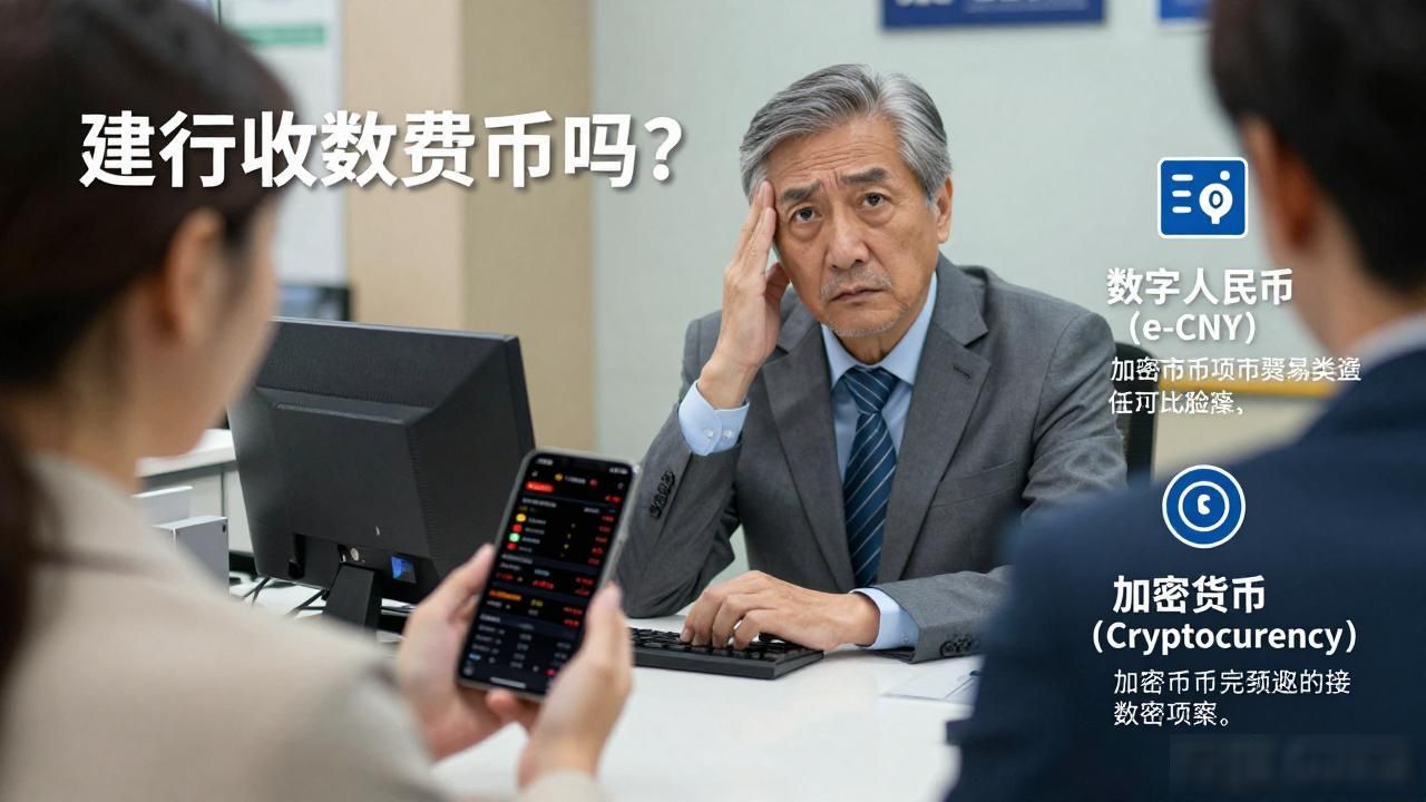建行收数字货币吗？柜台老员工给你说透