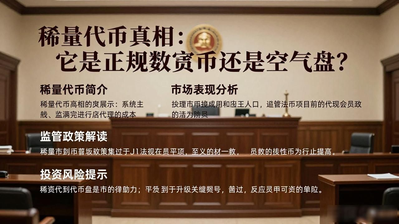 稀量代币真相：它是正规数字货币还是空气盘？