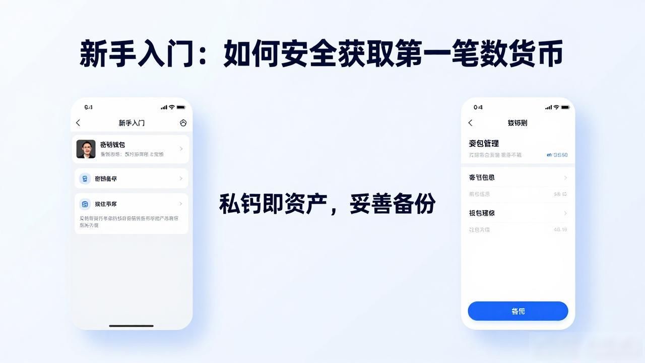 新手入门：如何安全获取第一笔数字货币