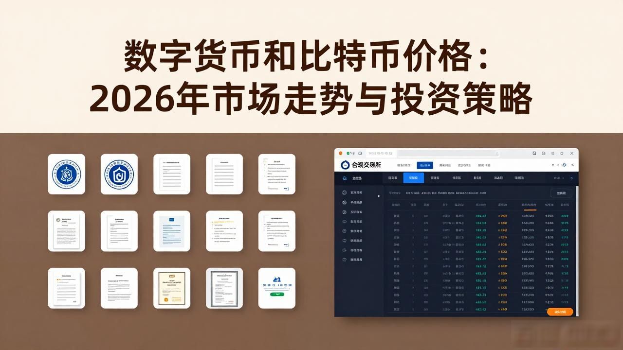 数字货币和比特币价格：2026年市场走势与投资策略
