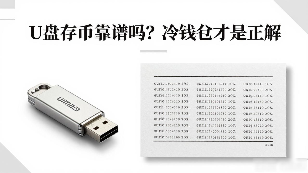 U盘存币靠谱吗？冷钱包才是正解