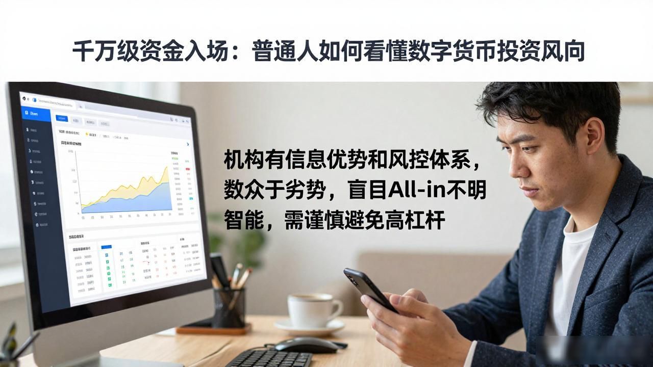 千万级资金入场：普通人如何看懂数字货币投资风向