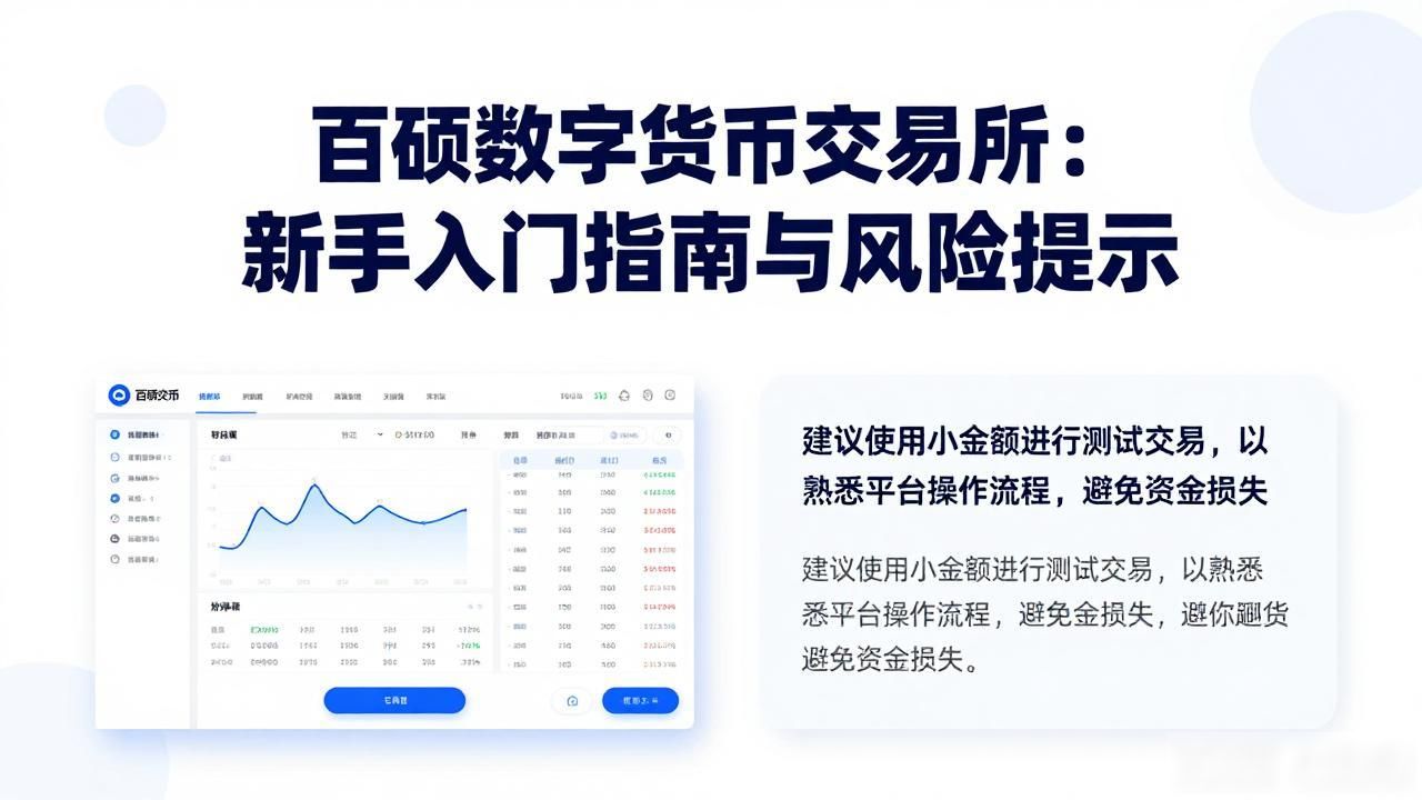 百硕数字货币交易所：新手入门指南与风险提示