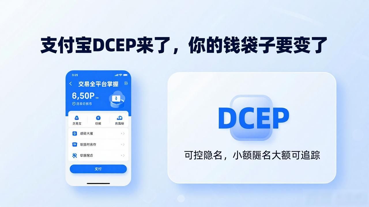 支付宝DCEP来了，你的钱袋子要变了