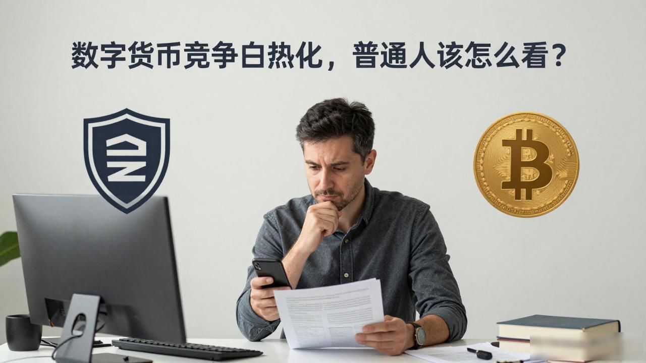 数字货币竞争白热化，普通人该怎么看？