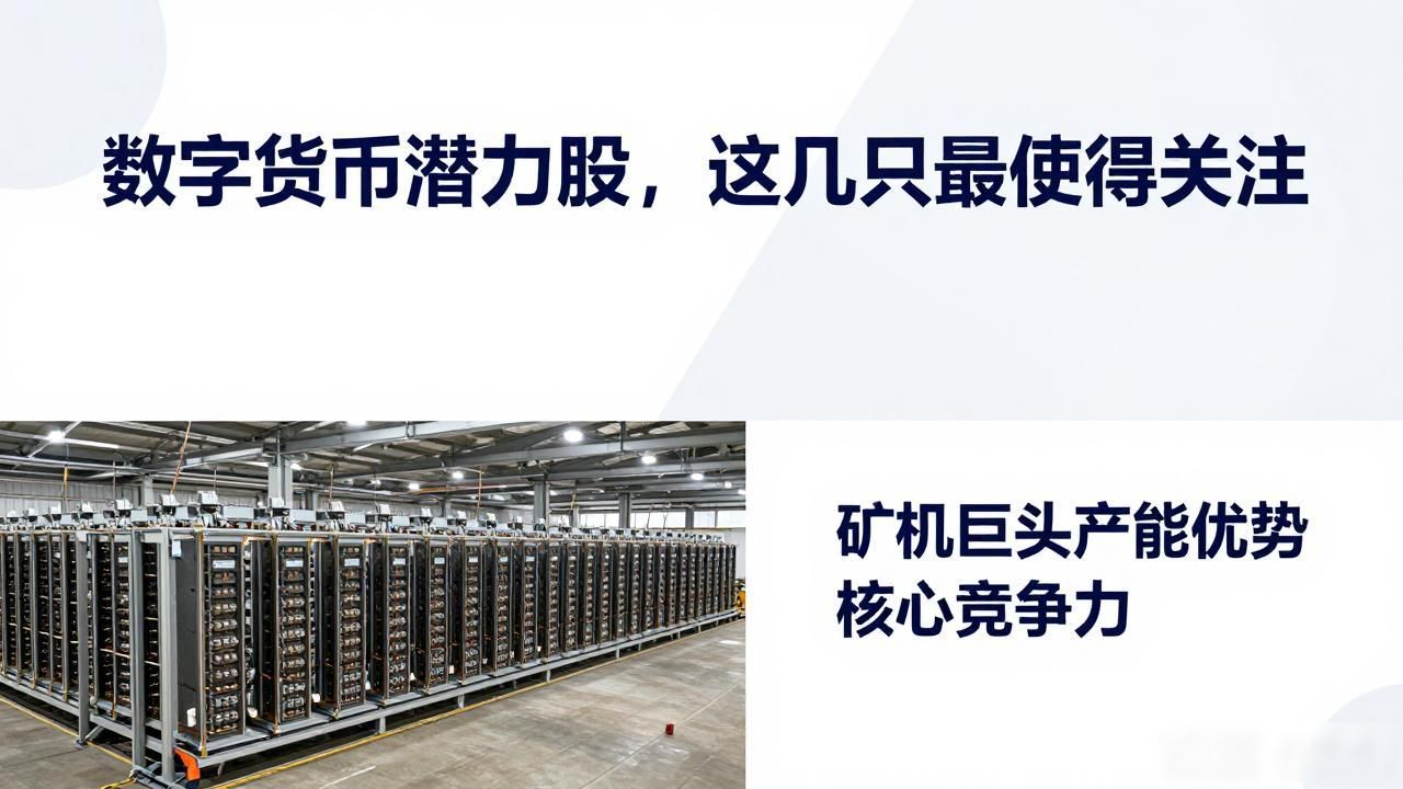 数字货币潜力股，这几只最值得关注