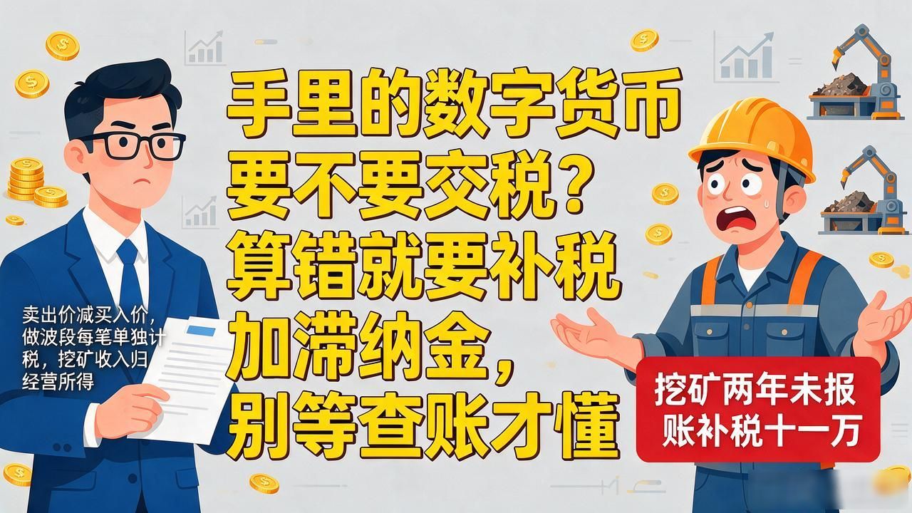 手里的数字货币要不要交税？算错就要补税加滞纳金，别等查账才懂-第1张图片-imToken 官网｜全球领先多链去中心化钱包｜BTC ETH NFT DeFi 管理工具