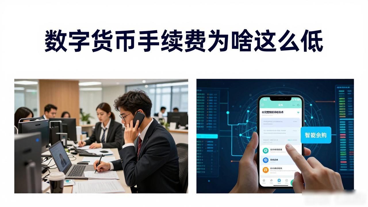 数字货币手续费为啥这么低