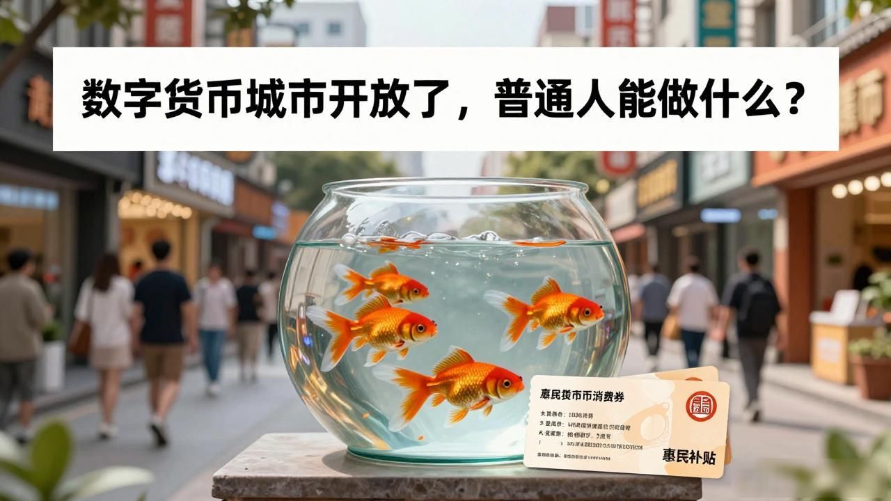 数字货币城市开放了，普通人能做什么？
