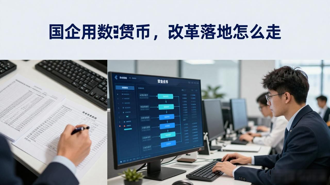 国企用数字货币，改革落地怎么走