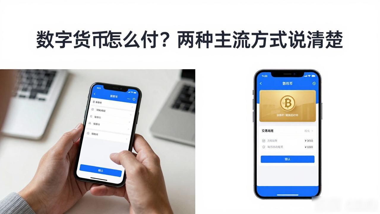 数字货币怎么付？两种主流方式说清楚
