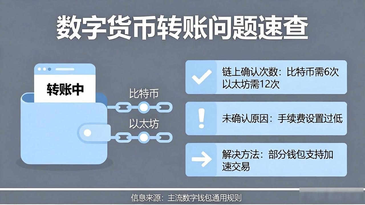 数字货币常见问题速查对照表