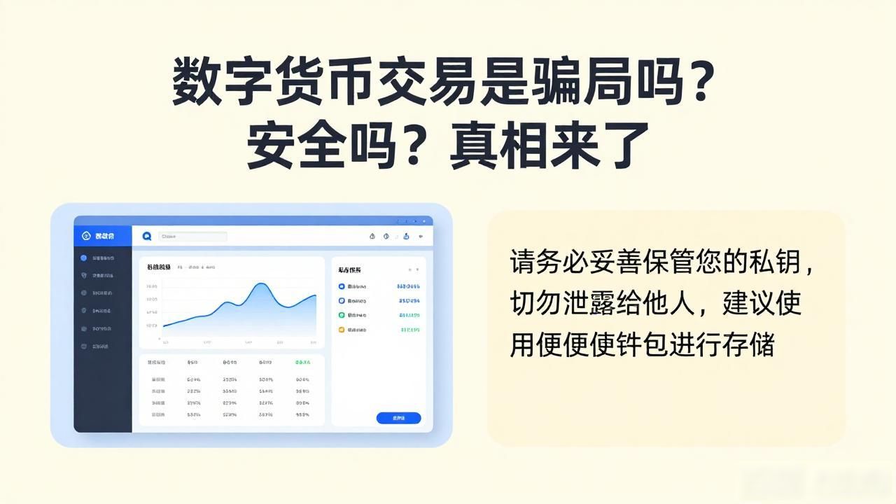 数字货币交易是骗局吗？安全吗？真相来了